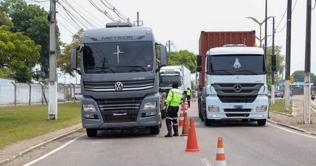 Após operação na zona Sul, IMMU prevê novas fiscalizações de veículos de carga