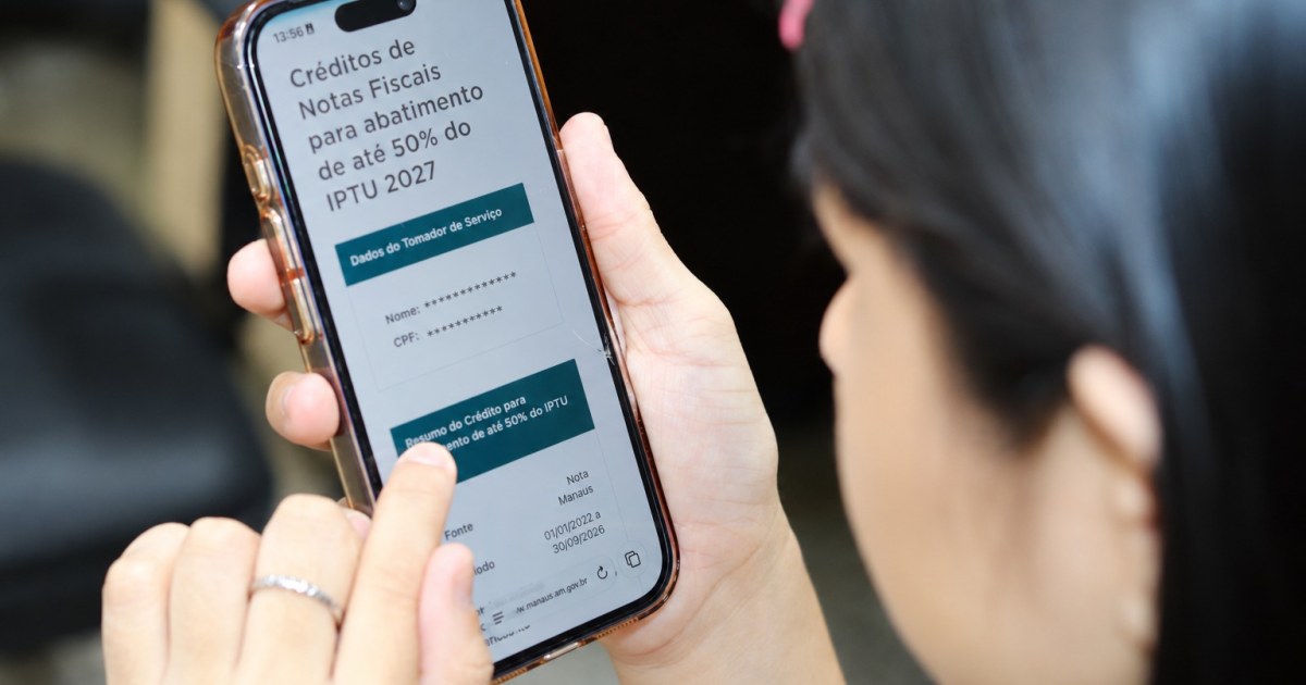 Créditos para o IPTU 2027 podem ser usados junto à participação na Nota Premiada em Manaus