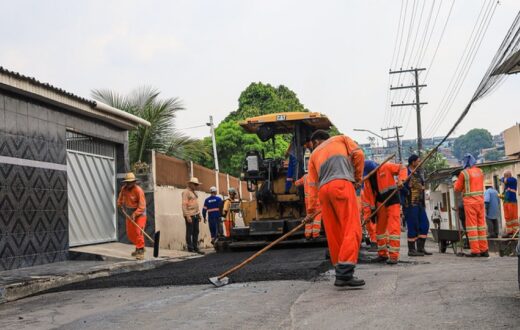 Recuperação viária alcança a rua Paulo Nery, no Riacho Doce