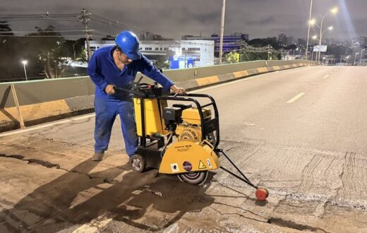 Intervenção no viaduto Ayrton Senna segue até 31 de outubro