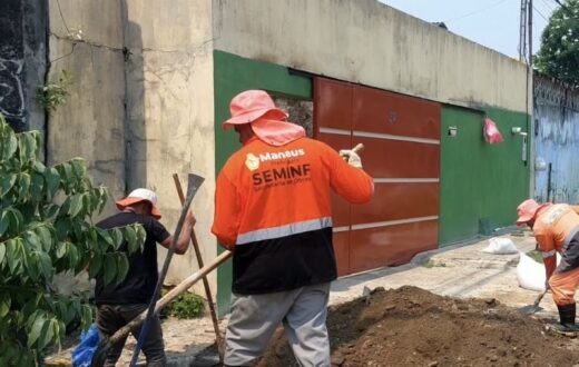 Rua Rio Bodajós tem drenagem recuperada após danos provocados por erosão