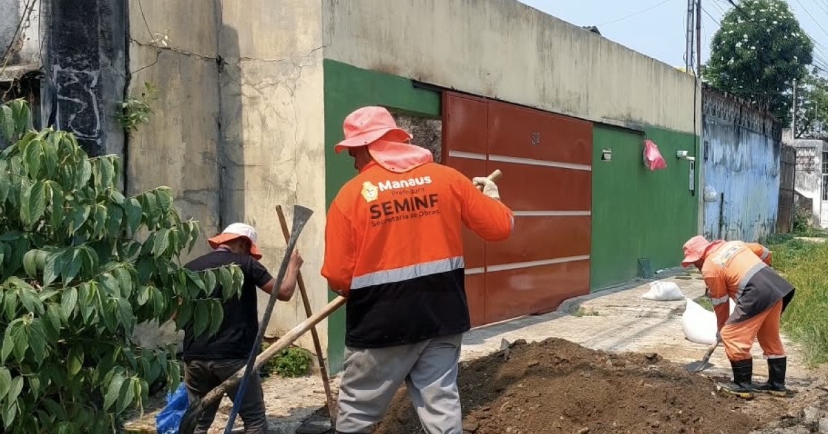 Rua Rio Bodajós tem drenagem recuperada após danos provocados por erosão