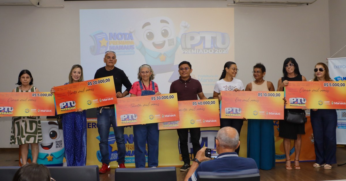 Dezembro terá duas faixas de premiação no IPTU Premiado 2026 de Manaus
