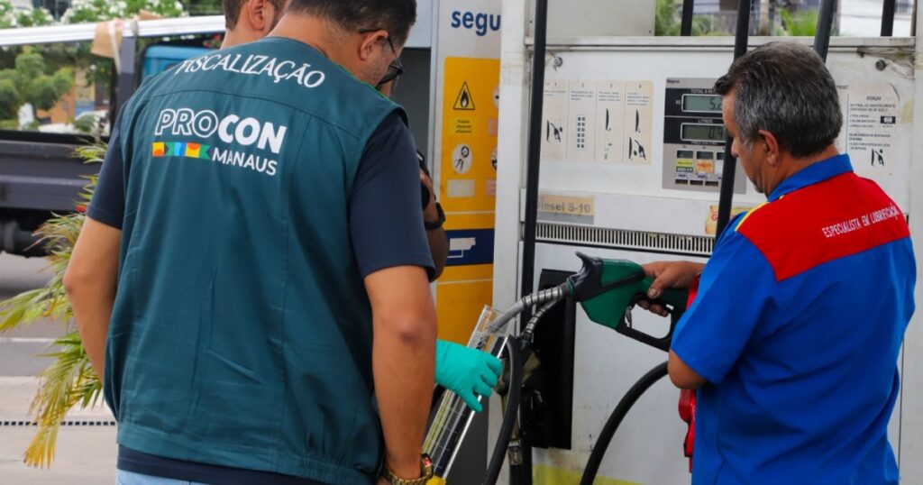 Pesquisa de outubro aponta aumento no menor preço dos cinco combustíveis em Manaus